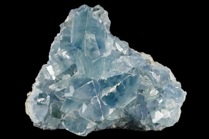 Sparkly Celestine (Celestite) Crystal Cluster - Madagascar #184379